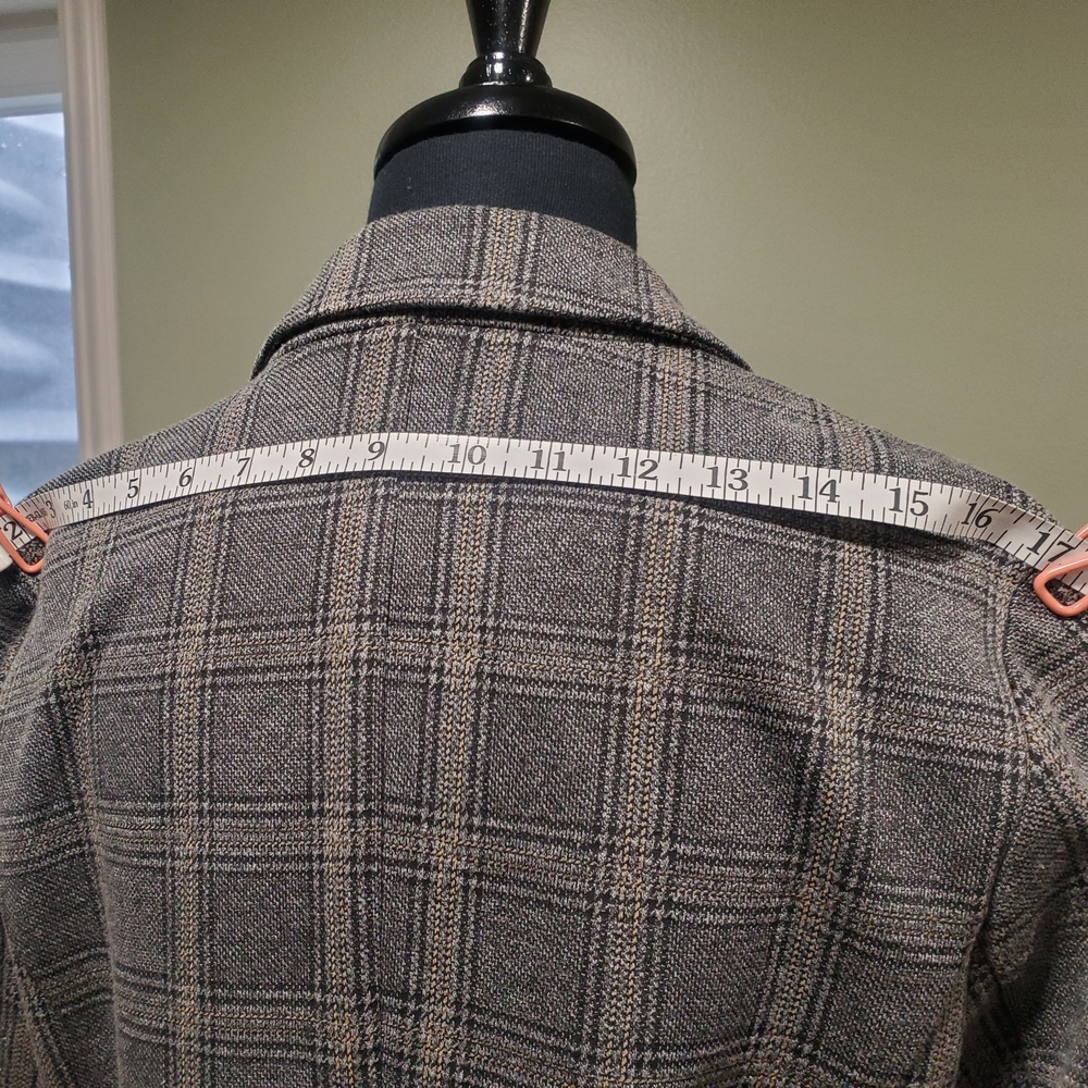 Nine West Gray Checkered Blazer - Picture 2 of 5